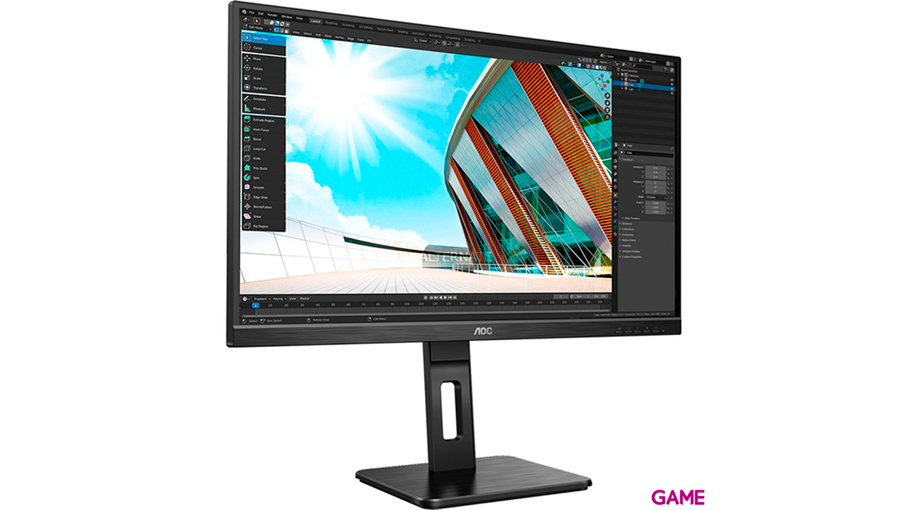 AOC Pro-line 27P2Q 27´´ - LED - Full HD - Monitor-0