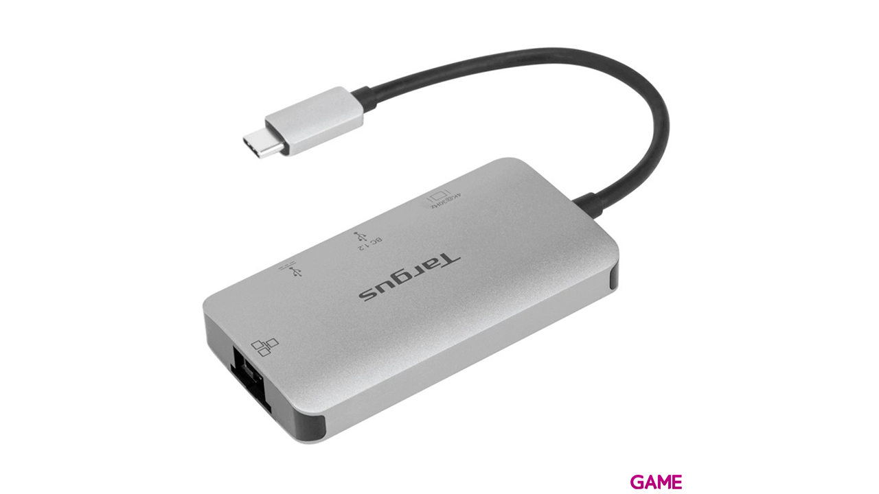 Targus DOCK418EUZ base para portátil y replicador de puertos Alámbrico USB 3.2 Gen 1 (3.1 Gen 1) Type-C Gris-3
