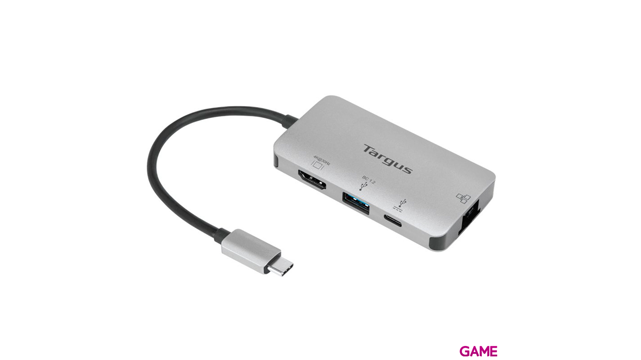 Targus DOCK418EUZ base para portátil y replicador de puertos Alámbrico USB 3.2 Gen 1 (3.1 Gen 1) Type-C Gris-4