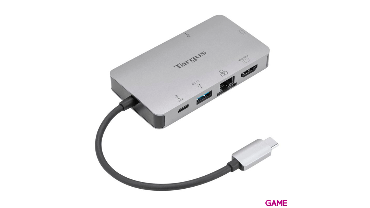 Targus DOCK419 Alámbrico USB 3.2 Gen 1 (3.1 Gen 1) Type-C Gris-1
