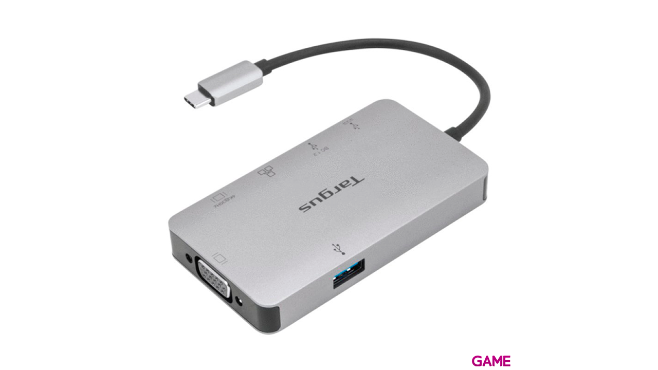 Targus DOCK419 Alámbrico USB 3.2 Gen 1 (3.1 Gen 1) Type-C Gris-2
