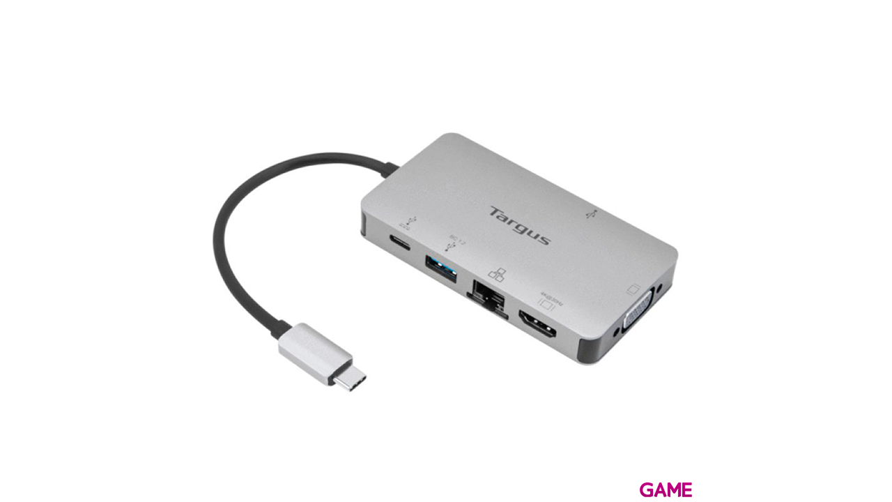 Targus DOCK419 Alámbrico USB 3.2 Gen 1 (3.1 Gen 1) Type-C Gris-4