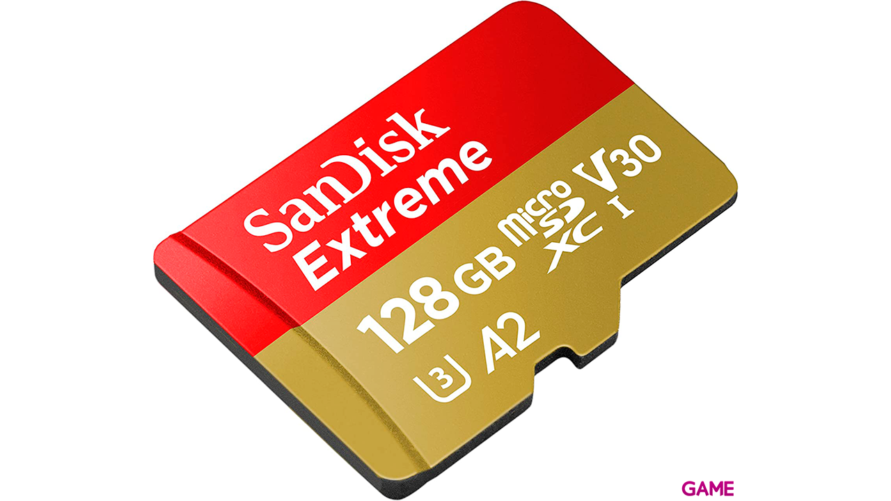 SanDisk Extreme memoria flash 128GB MicroSD-2