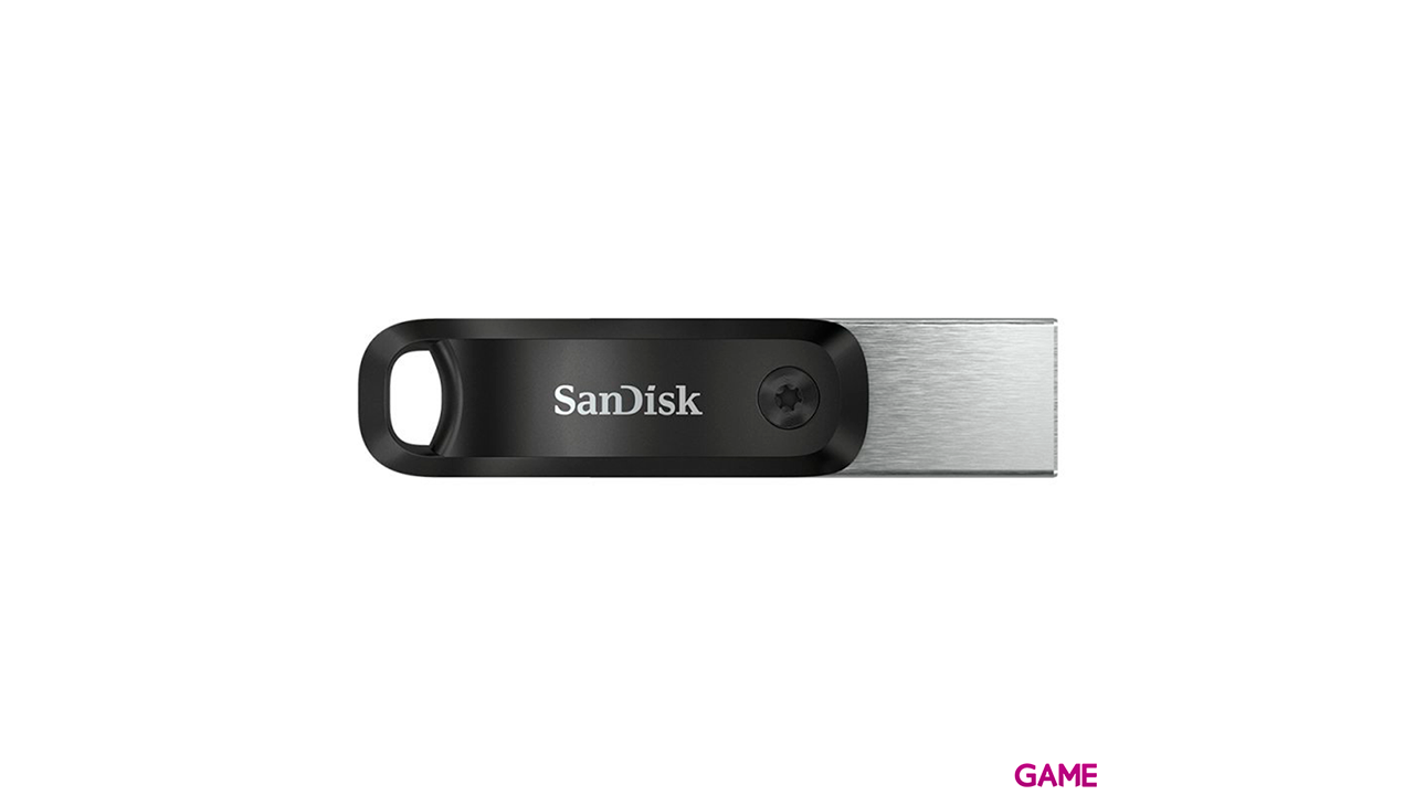 SanDisk iXpand 64GB USB Type-A / Lightning 3.2 Gen 2 (3.1 Gen 2) Negro, Plata - Pendrive-5