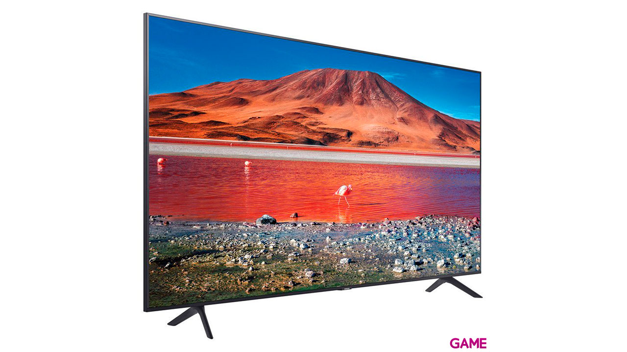 Samsung UE55TU7105KXXC 139.7 cm 55 4K Ultra HD Wifi Carbono Gris Plata  Televisor-1