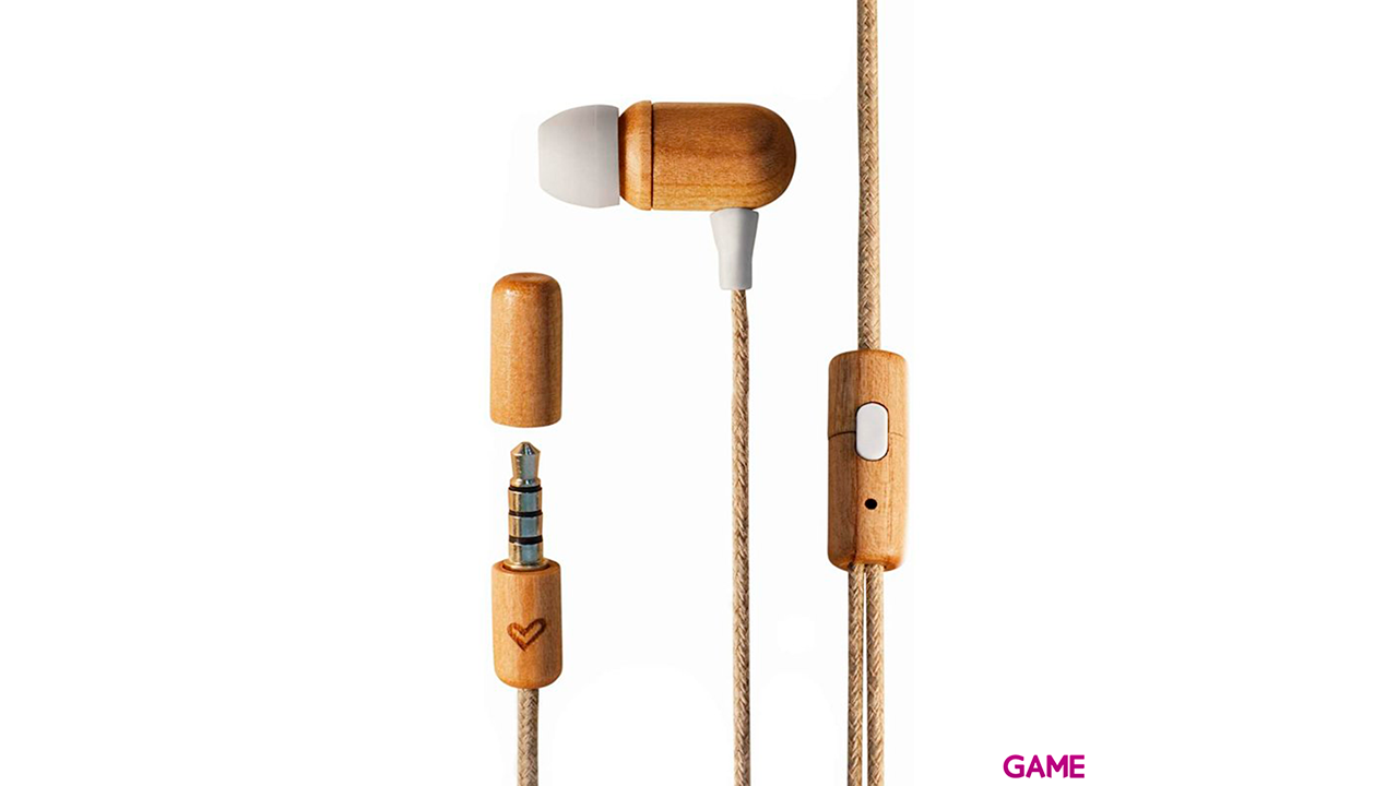 Energy Sistem Eco Cherry Wood -3.5 mm -Madera-Auriculares In Ear-0