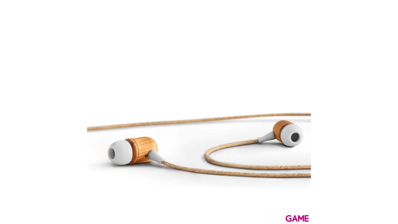 Energy Sistem Eco Cherry Wood -3.5 mm -Madera-Auriculares In Ear-3