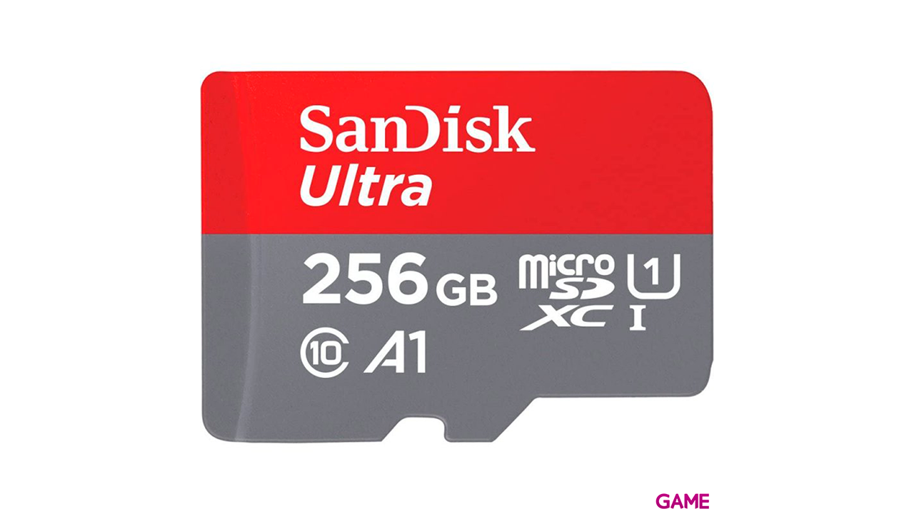 SanDisk Ultra 256GB MicroSDXC Clase 10 - Tarjeta Memoria-0