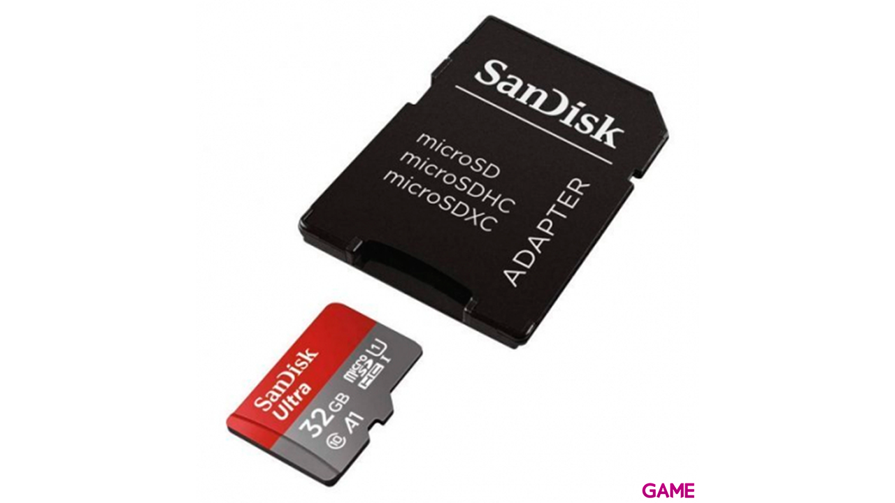 SanDisk Ultra microSD 32GB MiniSDHC UHS-I Clase 10 - Tarjeta Memoria-2