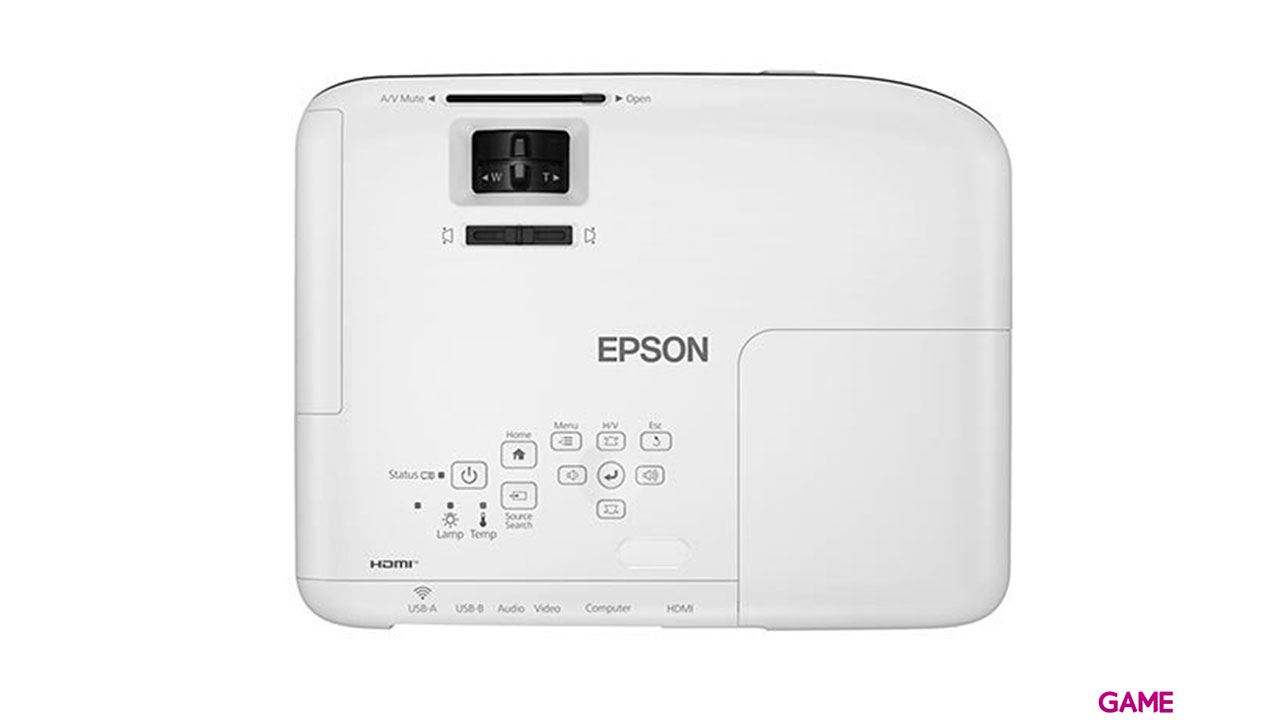 Epson EB-W51 videoproyector Proyector para escritorio 4000 lúmenes ANSI 3LCD WXGA (1280x800) Blanco-3