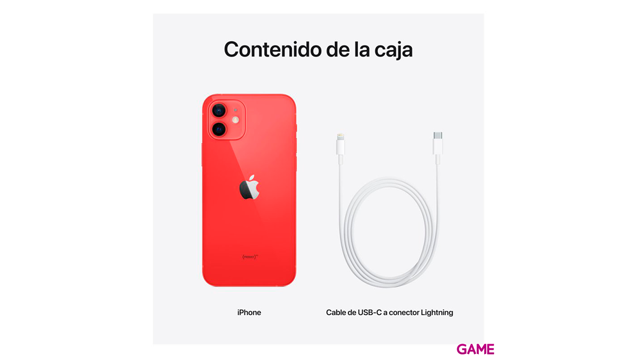 Apple iPhone 12 64GB Rojo - Telefono Movil-6