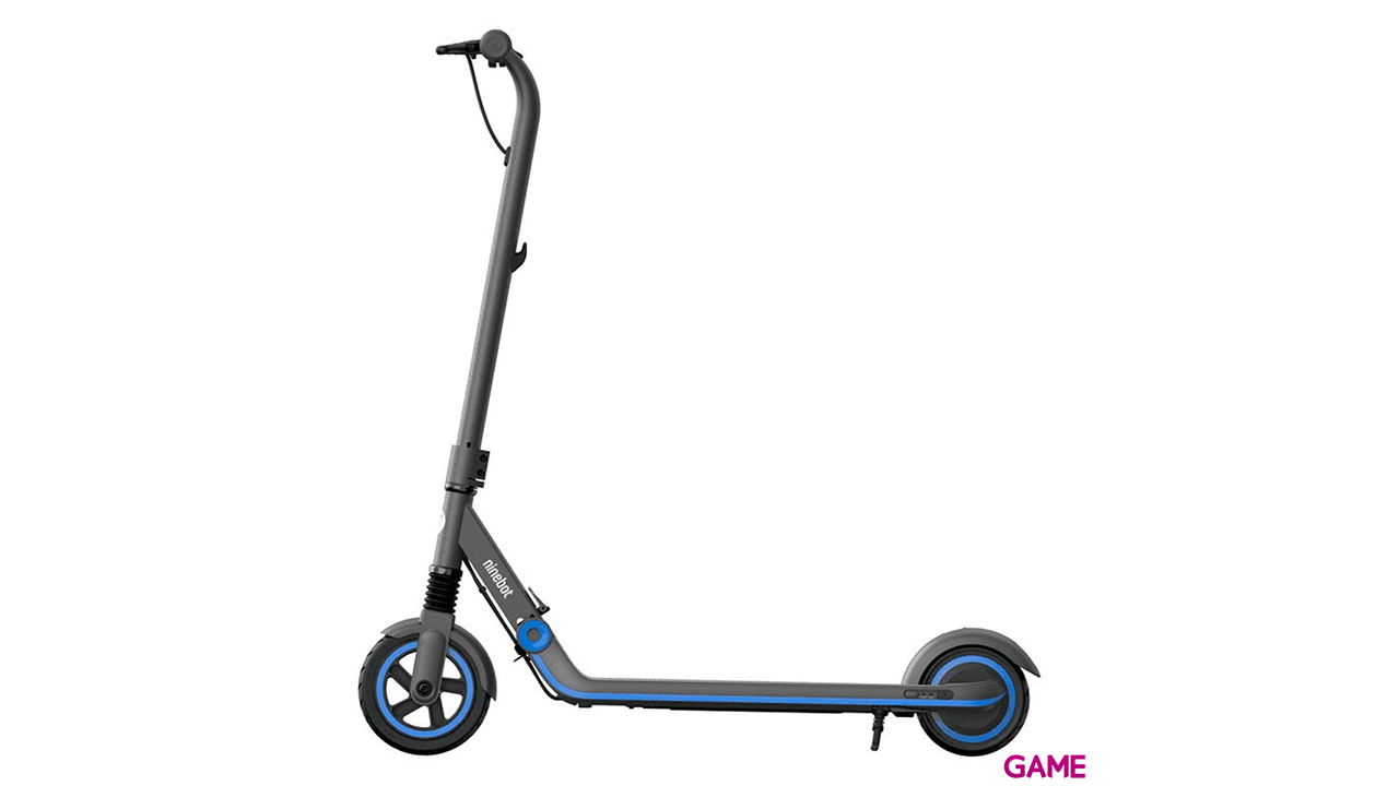 Segway Ninebot eKickScooter E10 Negro - Azul - Patinete Electrico-4