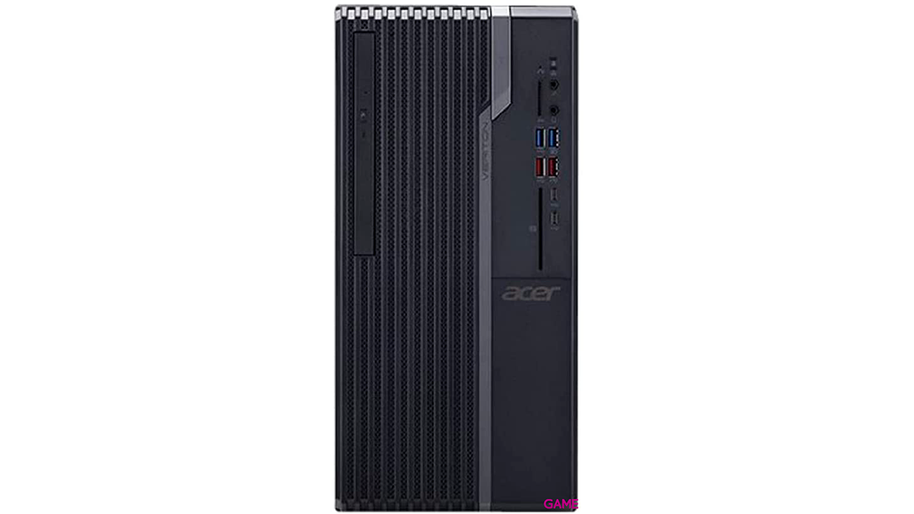 Acer Veriton S2 i7-10700 - UHD Graphics - 16GB - 512GB SSD - Grabadora DVD - W10 Pro - Ordenador Sobremesa-0