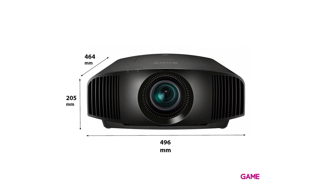 4K Home Cinema Projector 1500 Lumen Blk-3