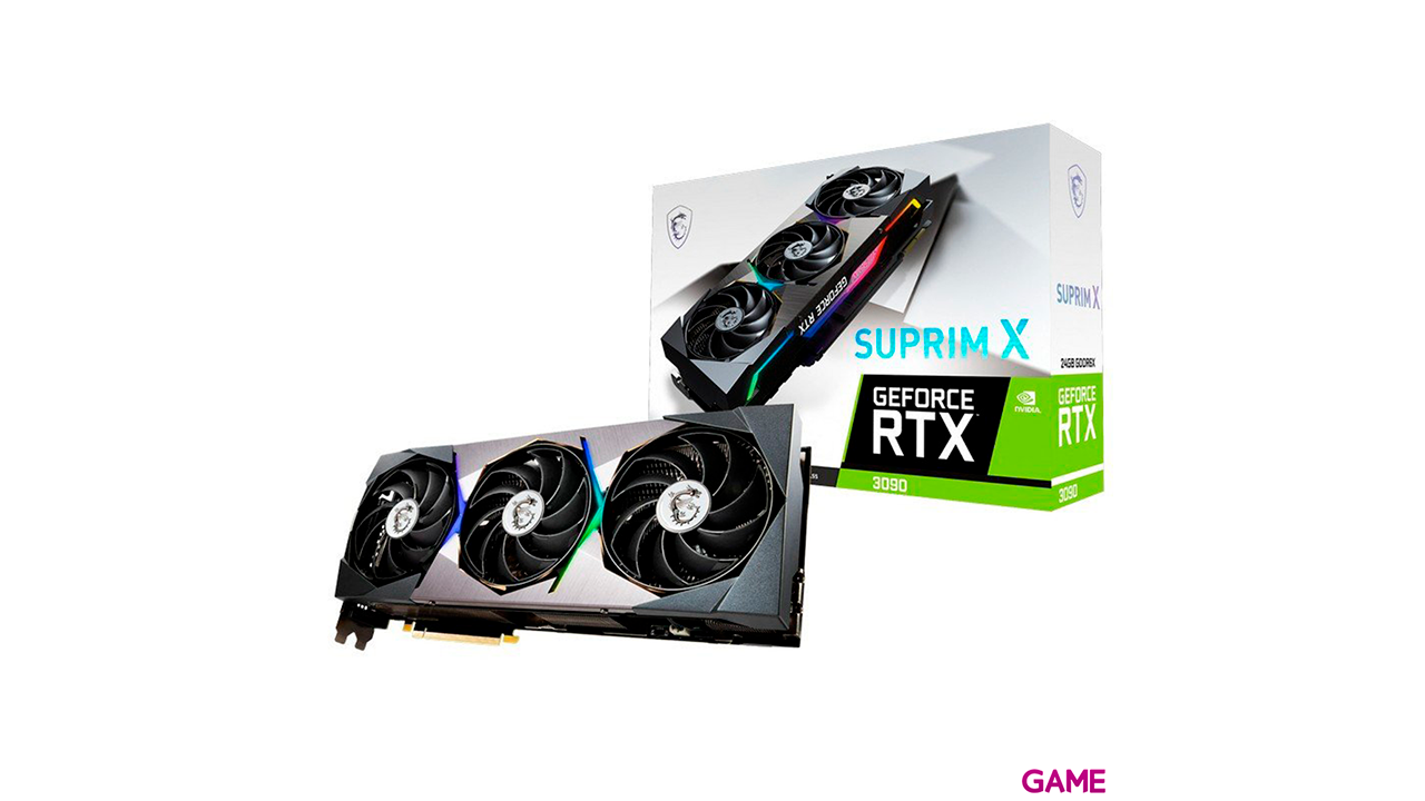 MSI GeForce RTX 3090 SUPRIM X 24G NVIDIA 24 GB GDDR6X-0