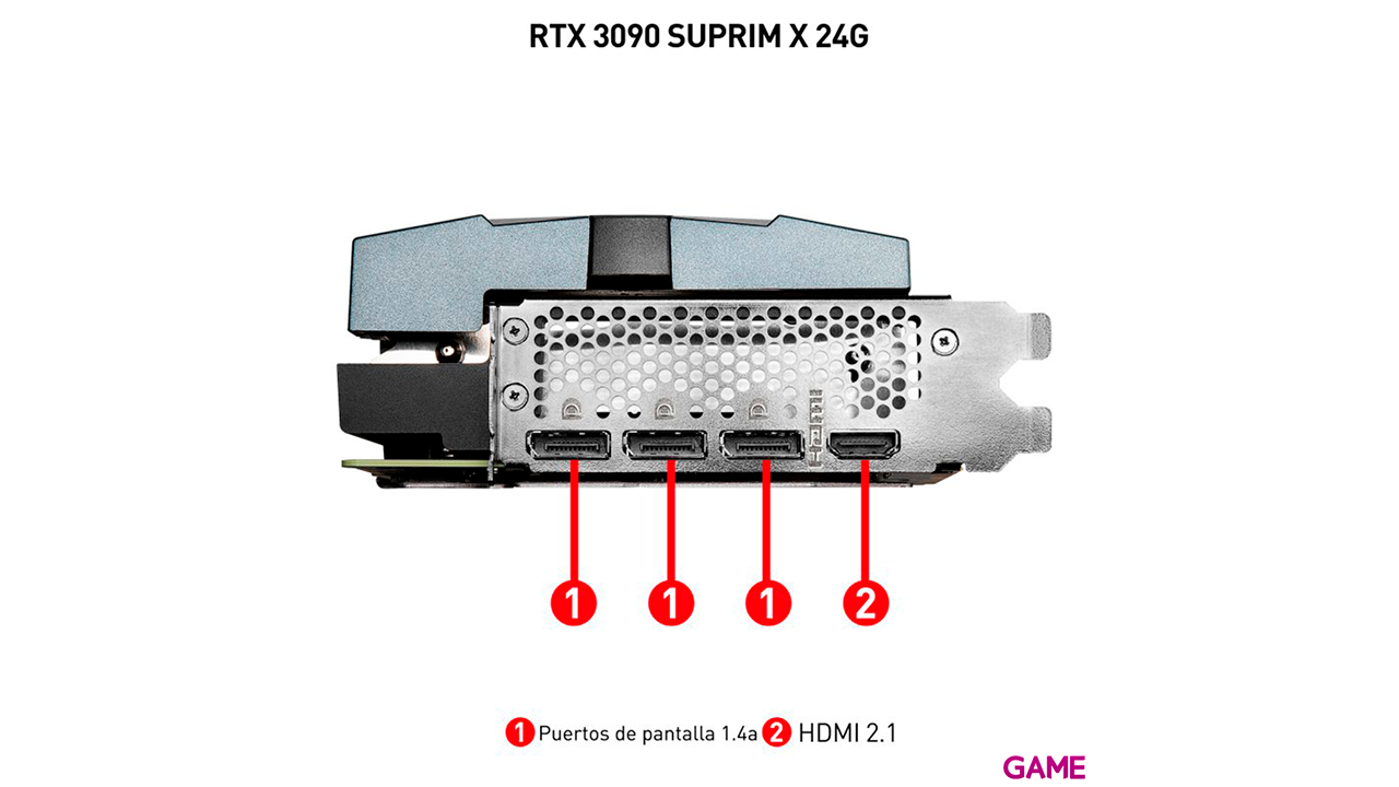 MSI GeForce RTX 3090 SUPRIM X 24G NVIDIA 24 GB GDDR6X-9
