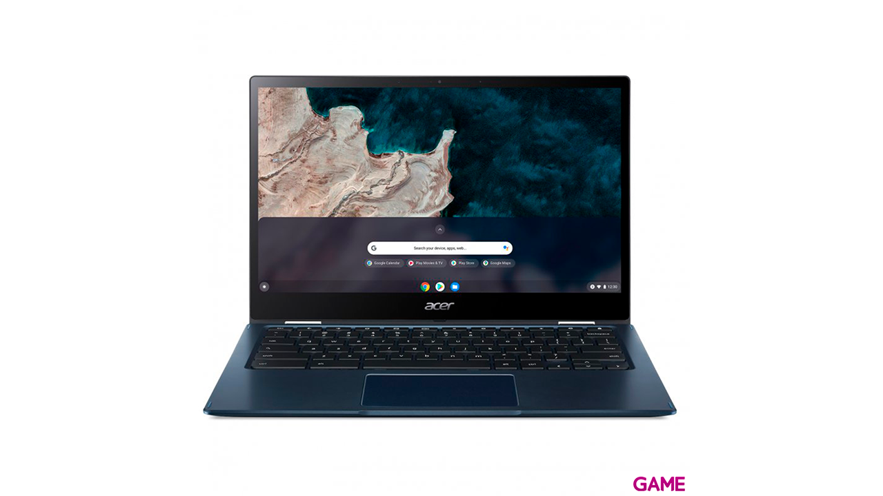 Acer Chromebook Spin Snapdragon 7c Kryo 468 -Qualcomm Adreno 618 - 8GB - 64GB eMMC -  13.3´´ IPS - Chrome OS - Azul - Ordenador-1
