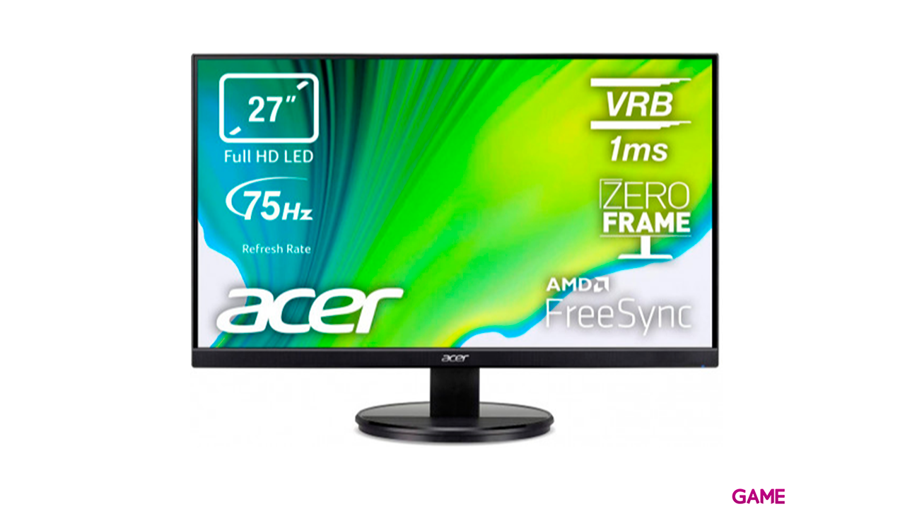 Acer KB272HLHbi 27´´ - LED - Full HD - Monitor Gaming-0