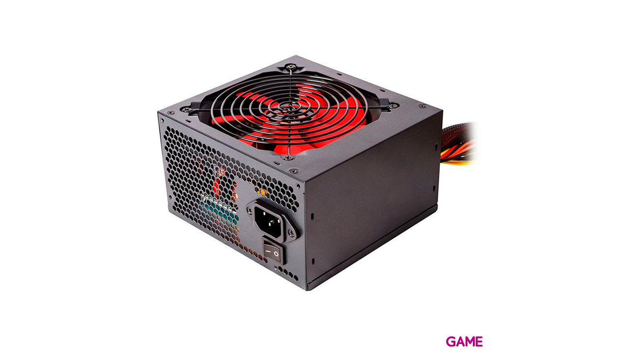Mars Gaming MPII550 550 W 20+4 pin ATX Negro Rojo - Fuente Alimentacion-0