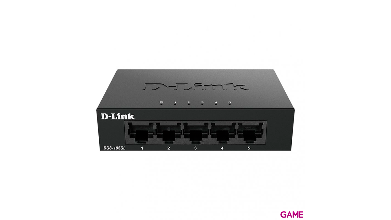 D-Link DGS-105GL/E switch No administrado Gigabit Ethernet (10/100/1000) Negro-1