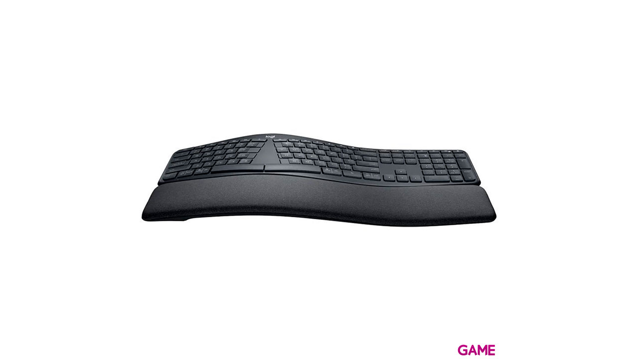 Logitech Ergo K860 teclado RF Wireless + Bluetooth Español Negro-1