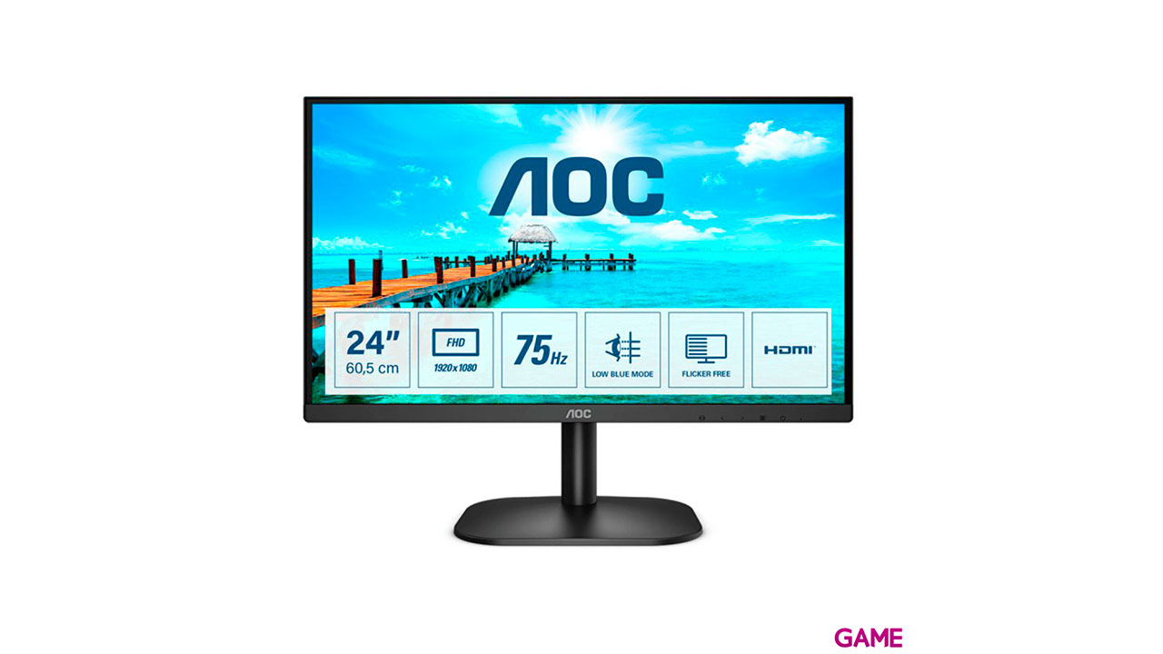 AOC Basic-line 24B2XHM2 23,8´´ - LCD - Full HD - Monitor-1