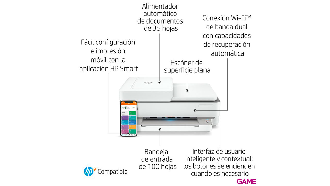 HP ENVY 6420e A4 4800 x 1200 DPI 10 ppm Wifi - Impresora-4