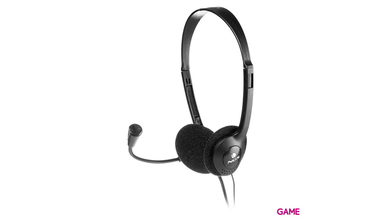 NGS MS103 -3,5mm Negro - Auriculares-0