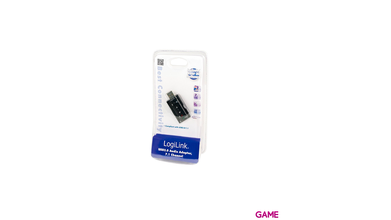 LogiLink USB Soundcard 7.1 canales - Tarjeta Sonido-1