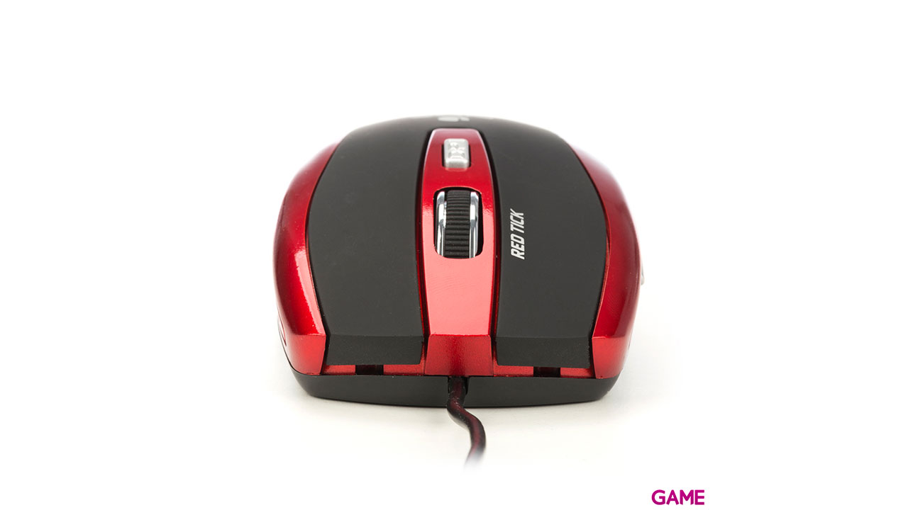 NGS Red Tick USB tipo A Optico 800DPI - Raton-4
