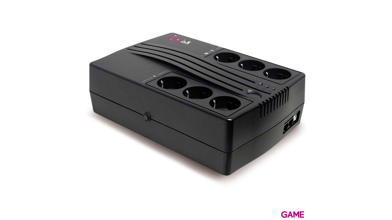 L-Link LL-1200-G6 UPS 1200VA 6 salidas AC - SAI-0