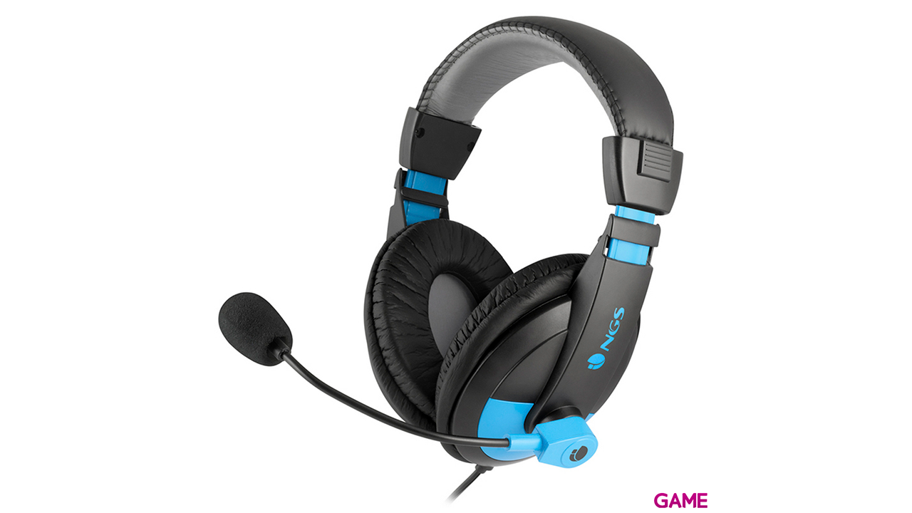 NGS MSX9 Pro 3,5 mm Negro Azul - Auriculares-0
