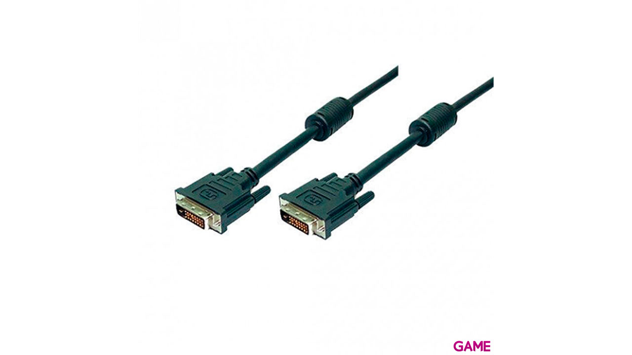 LogiLink 2m DVI-D cable DVI Negro-0