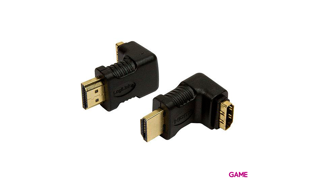 Logilink HDMI M-H Angulo 90º - Adaptador-0