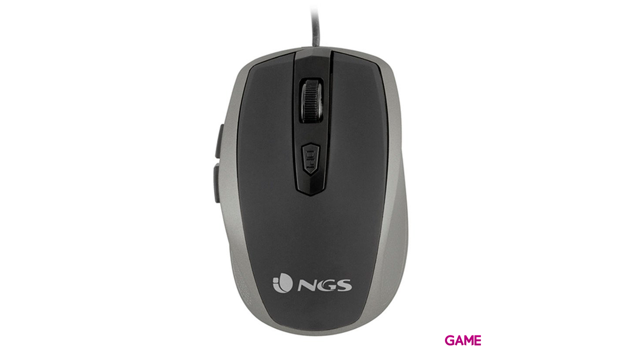 NGS Tick Silver USB A Óptico 1600 DPI - Raton-0