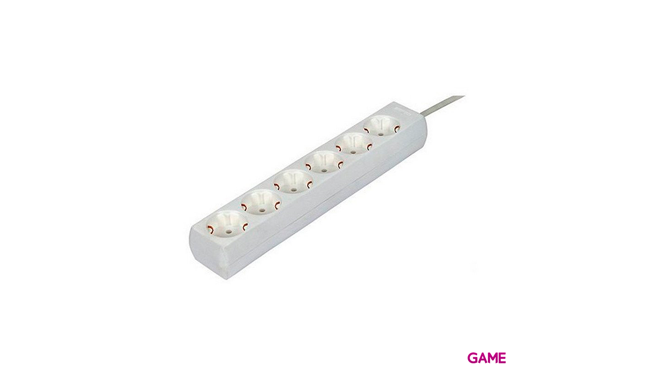 REGLETA 6 TOMAS 1.5M PHASAK BLANCO PARA SAI-0