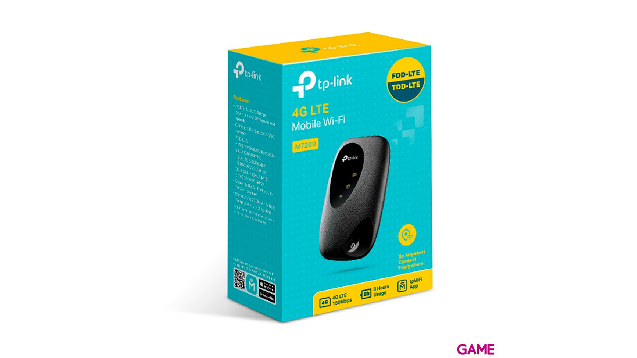 TP-LINK M7200 Equipo para red celular inalámbrica-4