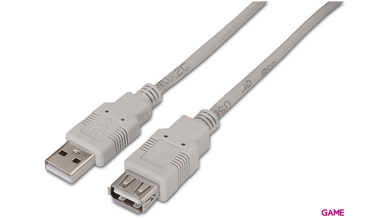 Aisens A101-0013 USB 1,8m USB 2.0 USB A Beige - Cable-1