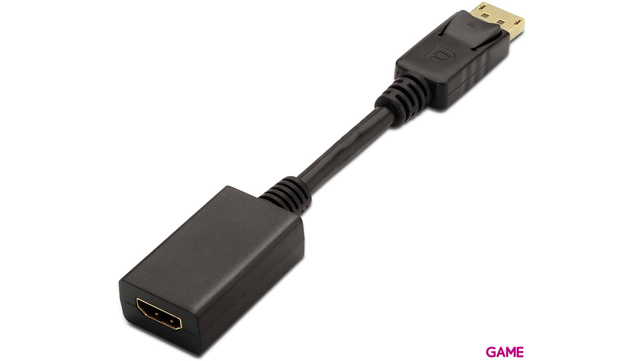 AISENS A125-0134 Gender Changer DisplayPort HDMI Negro - Cable-0