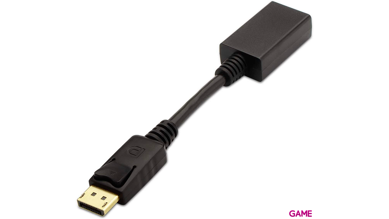 AISENS A125-0134 Gender Changer DisplayPort HDMI Negro - Cable-1