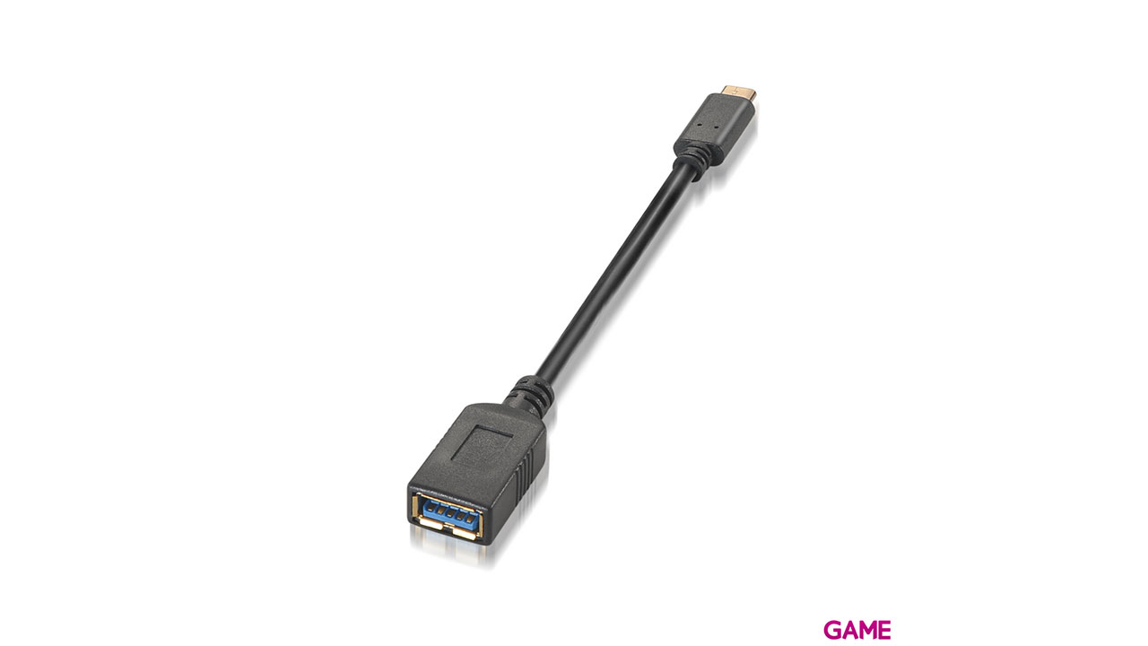 AISENS A107-0062 cable USB 0,15 m USB 3.2 Gen 1 (3.1 Gen 1) USB C USB A Negro-0