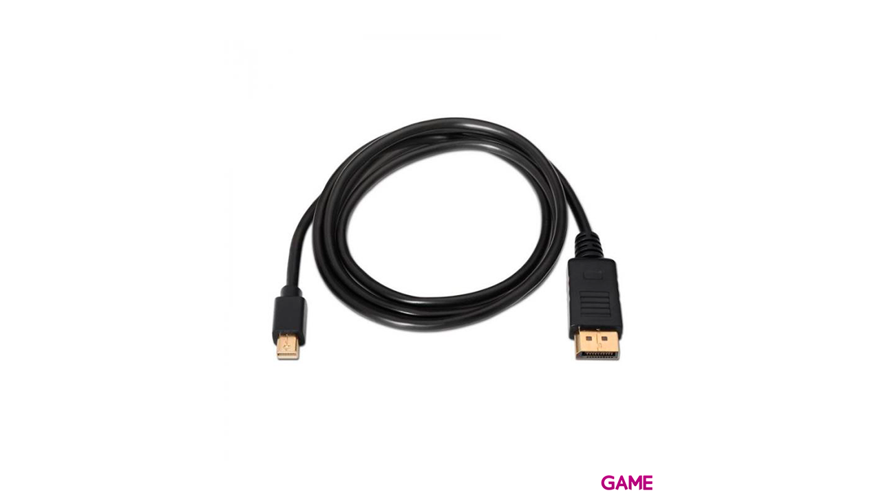 AISENS A124-0131 cable DisplayPort 2 m Mini DisplayPort Negro-0