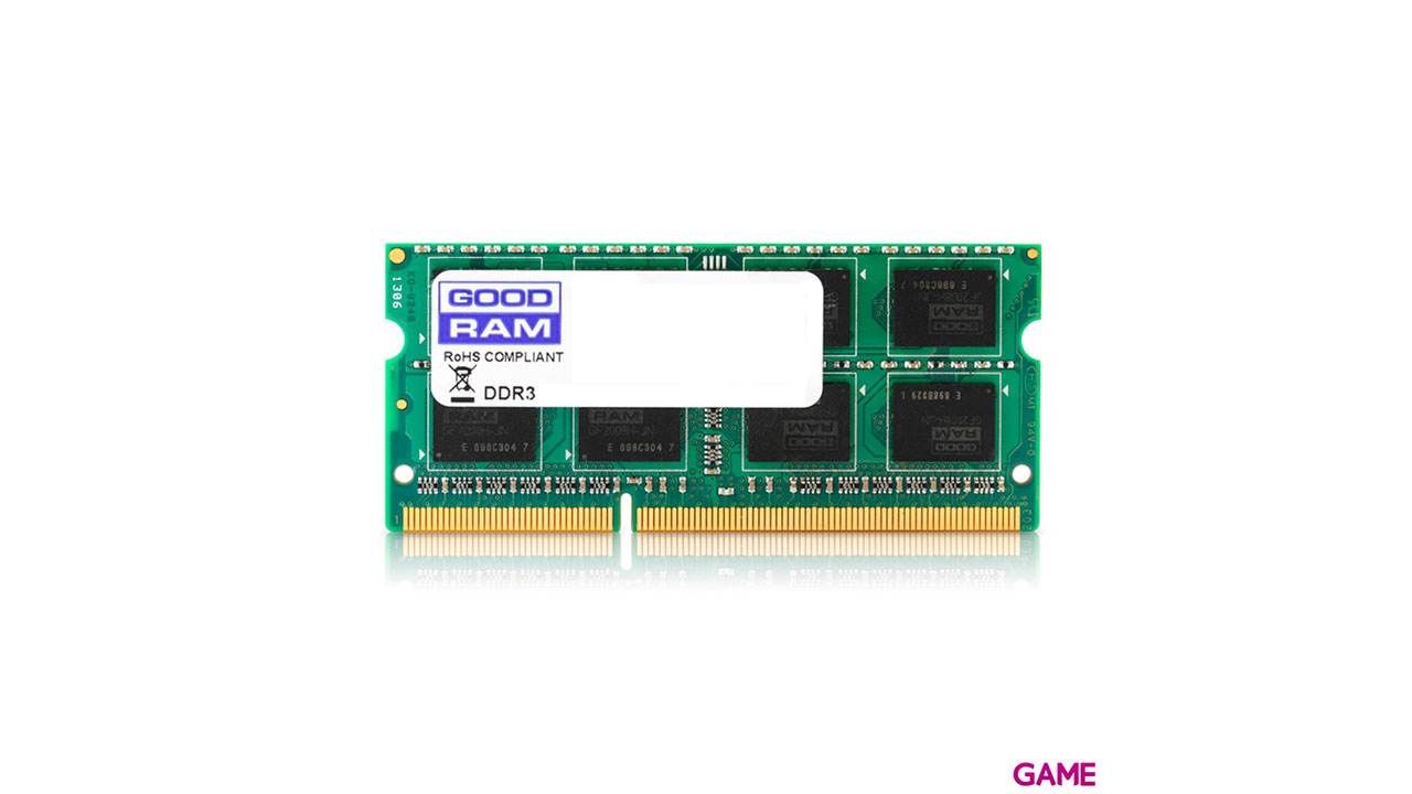 MODULO MEMORIA RAM S/O DDR3 4GB PC1600 GOODRAM-0