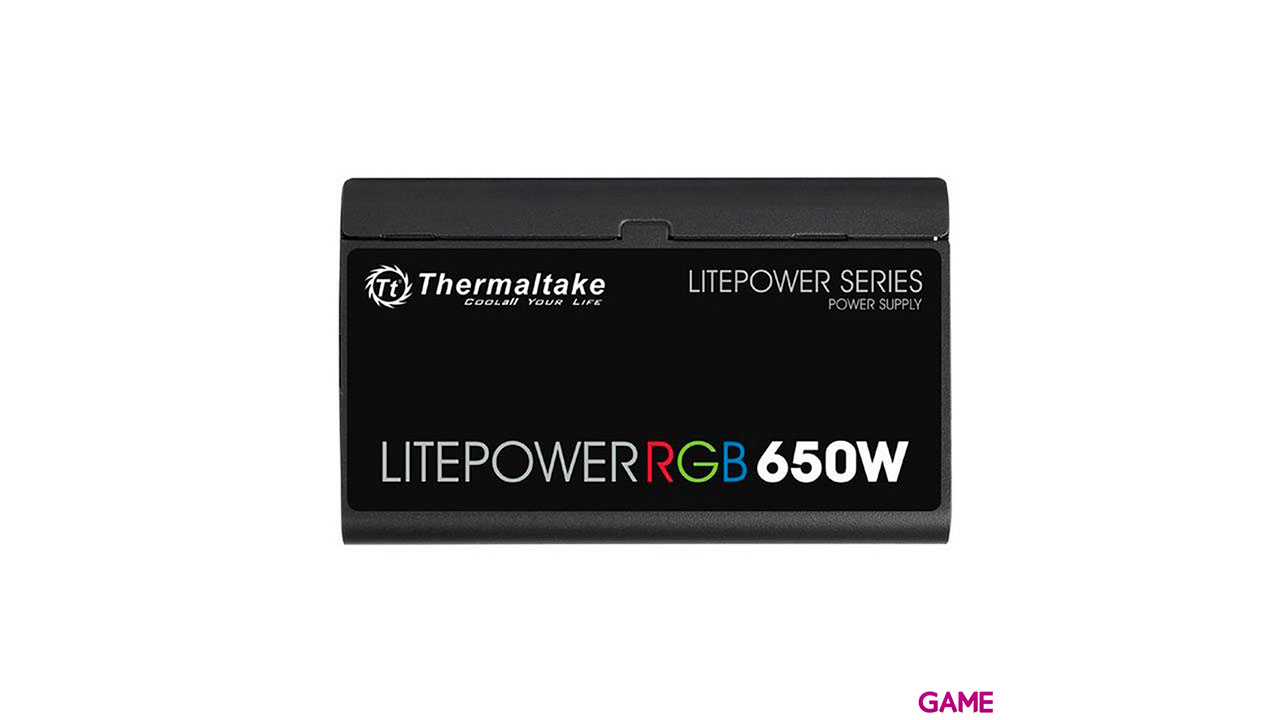 ThermalTake LitePower RGB 650W - RGB - ATX Negro - Fuente Alimentacion-4