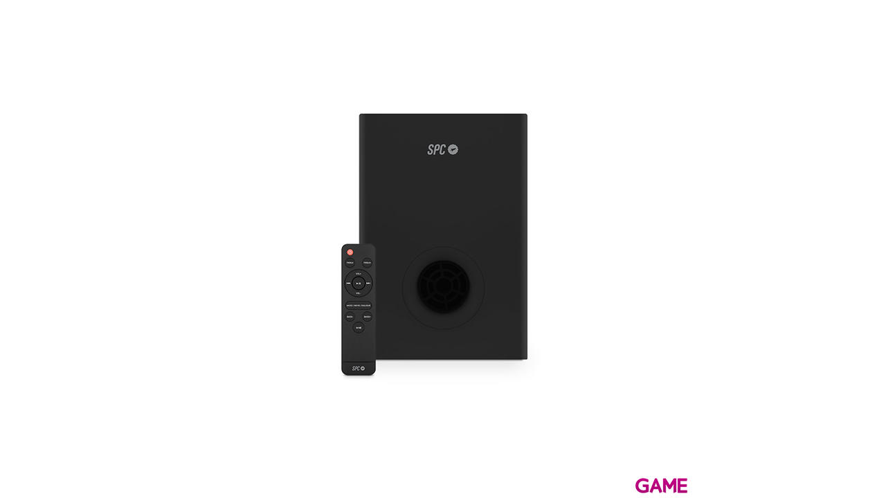 BARRA DE SONIDO+SUBWOOFER SPC SUANA NEGRA-2