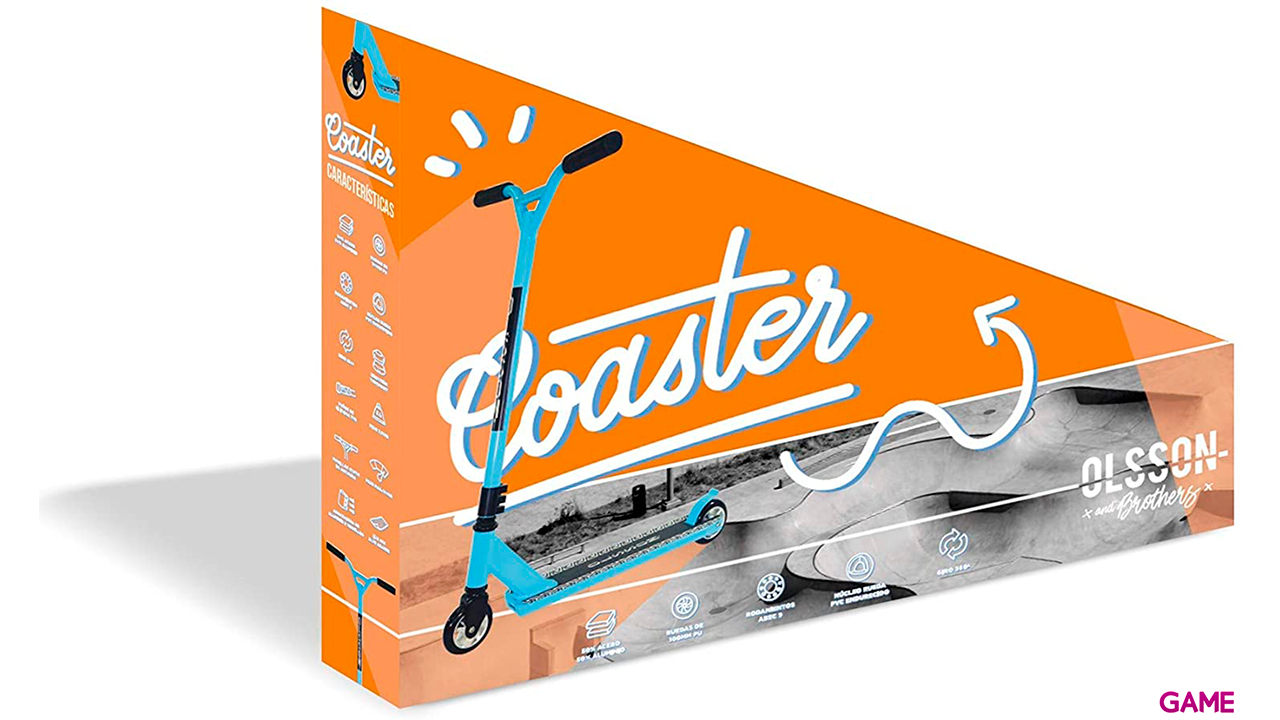 OLSSON Freestyle Coaster Azul - Patinete-4