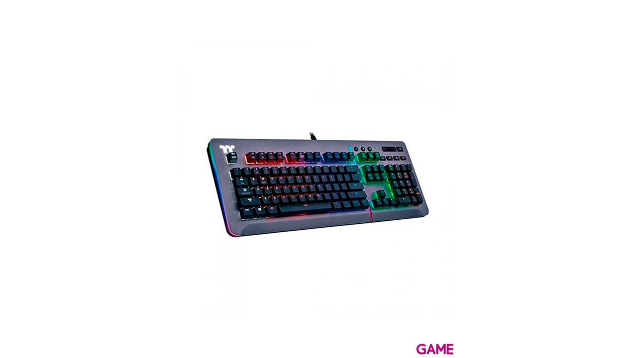 TECLADO MECANICO THERMALTAKE LEVEL 20 RGB TITANIO-1