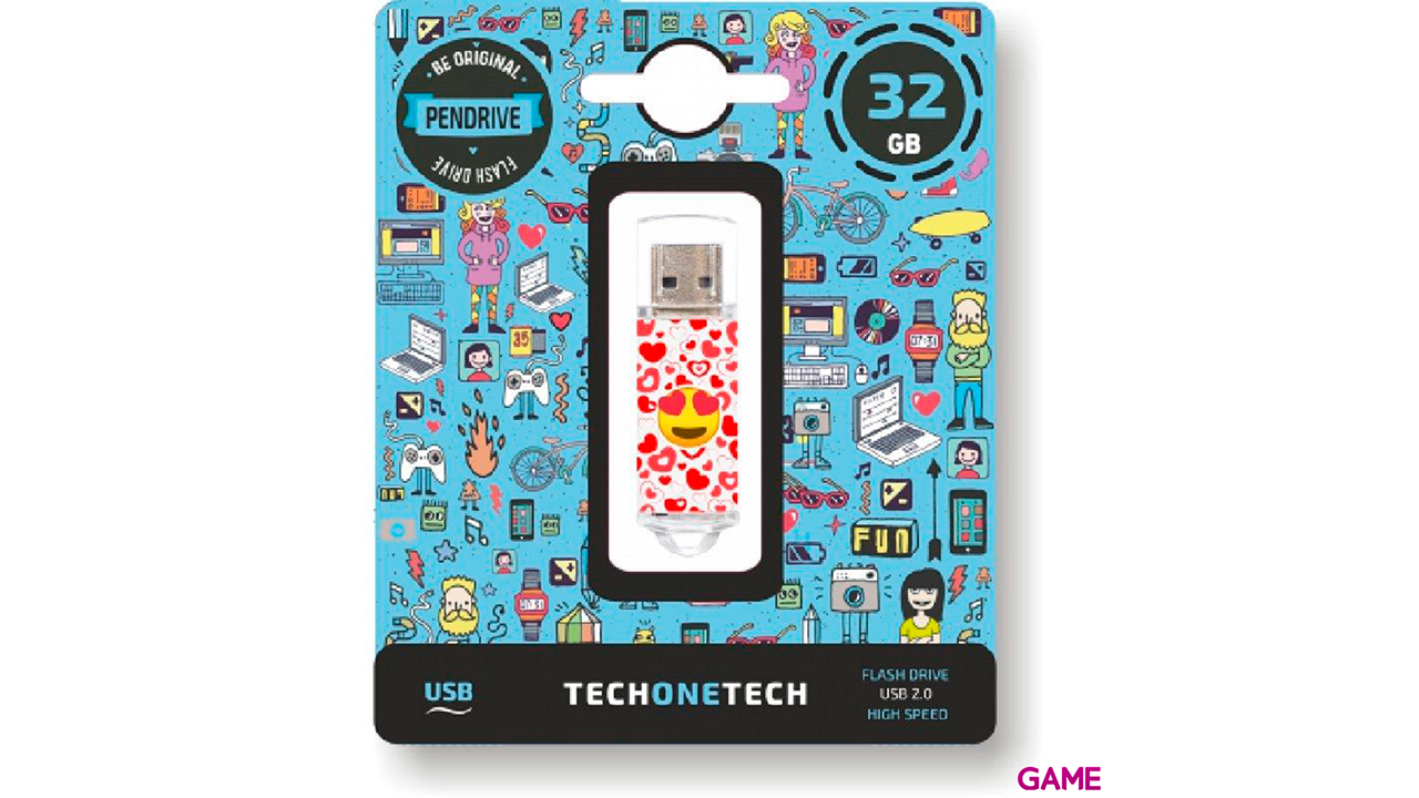 Tech One Tech Emoji 32GB - Pendrive-0