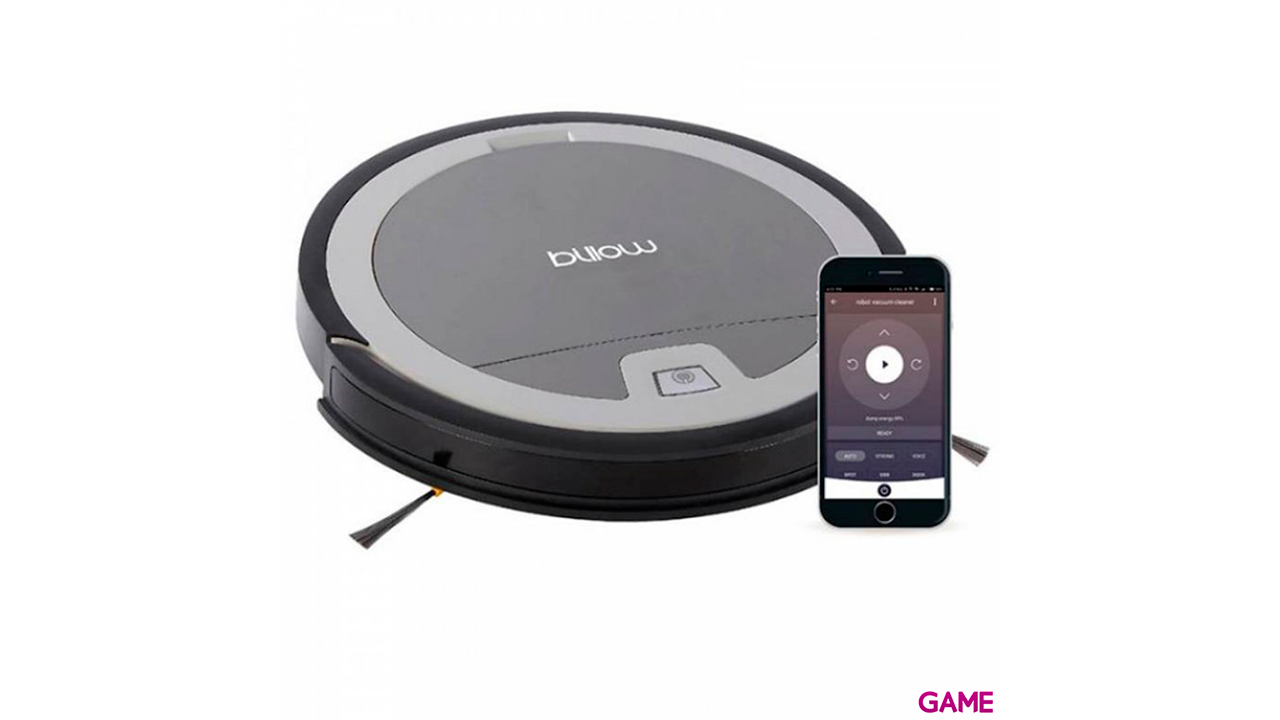 ROBOT ASPIRADORA BILLOW XZUMBA VACUUM GRIS-0