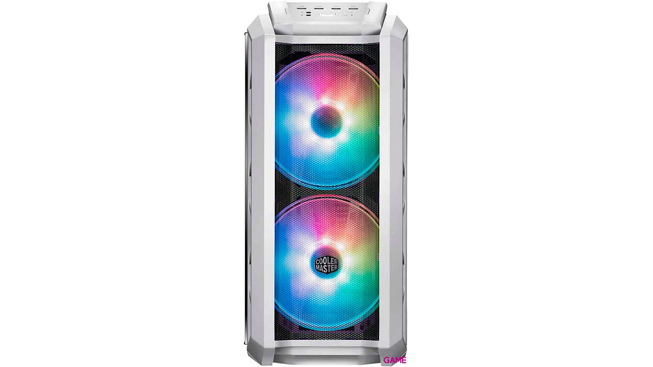 Cooler Master MasterCase H500P Mesh ARGB Midi Tower Blanco - Caja Ordenador-0